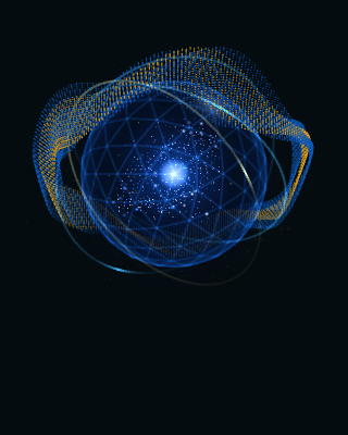 Phantom Orbital desktop assistant in Listening mode